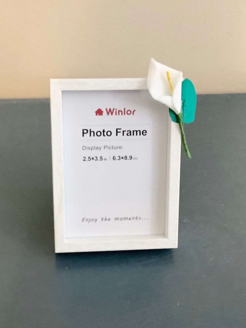 2.5” x 3.5” calla lily frame